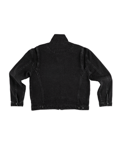 DENIM SHIELD JACKET black