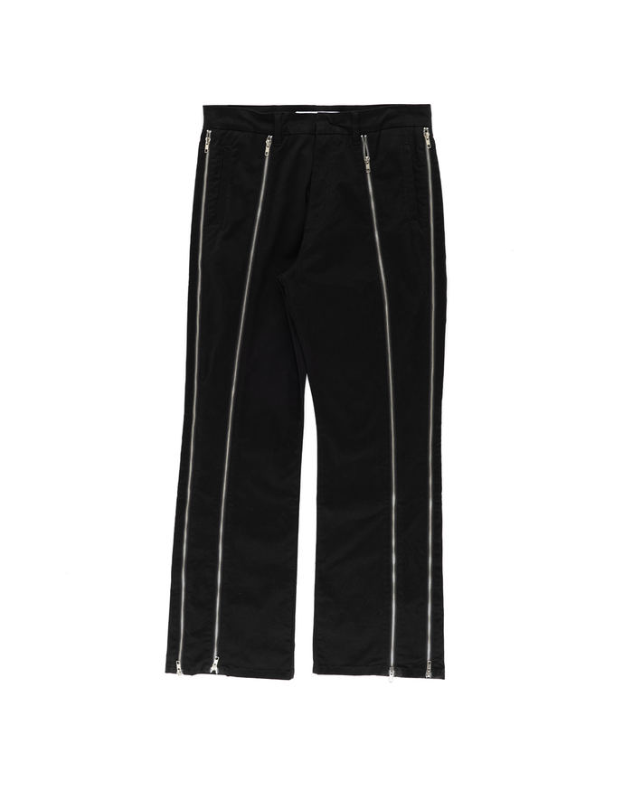 YKK ZIP-TRACK TROUSER (black)
