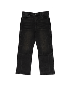 CONSTRUCTED JEANS black