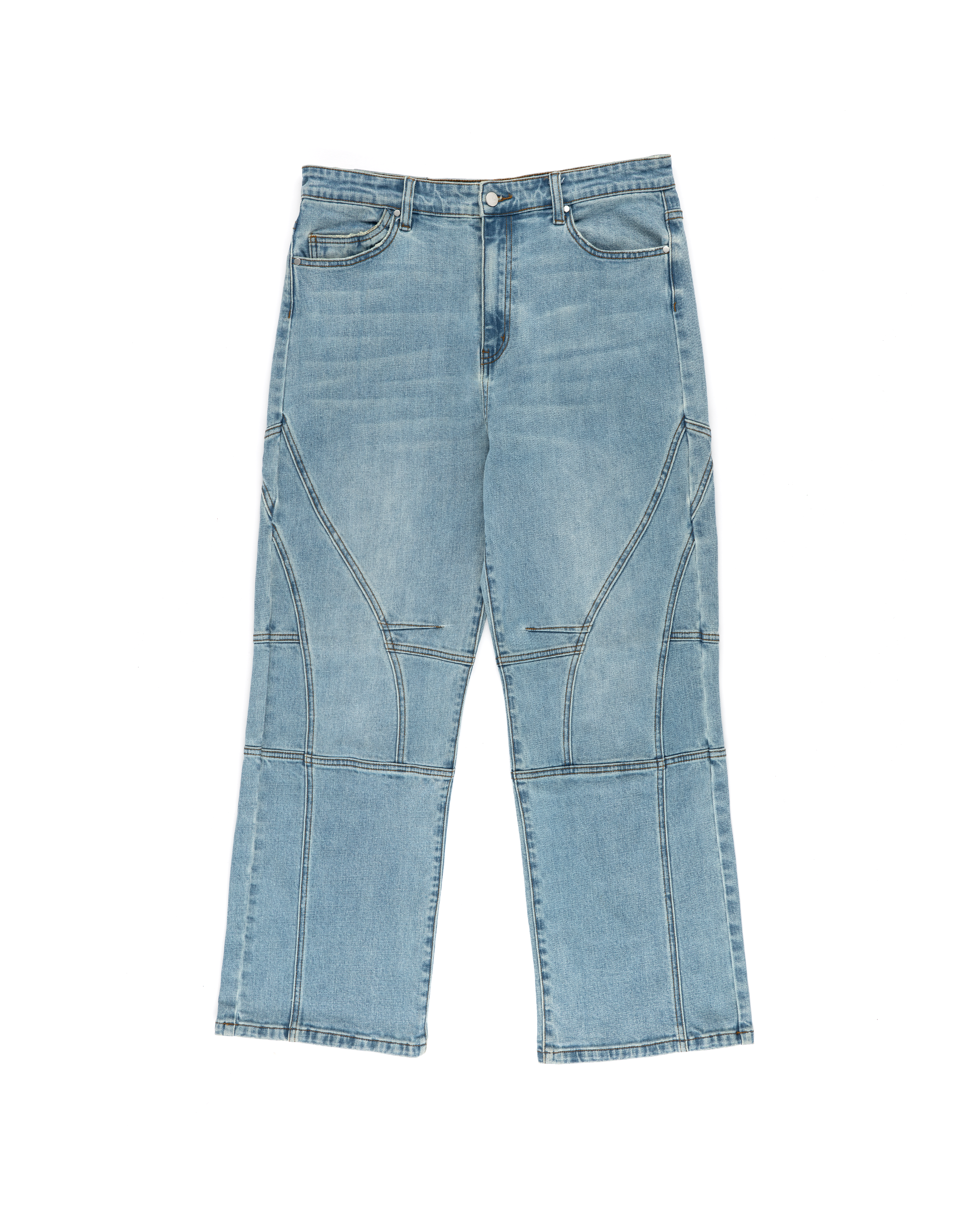 CONSTRUCTED JEANS blue