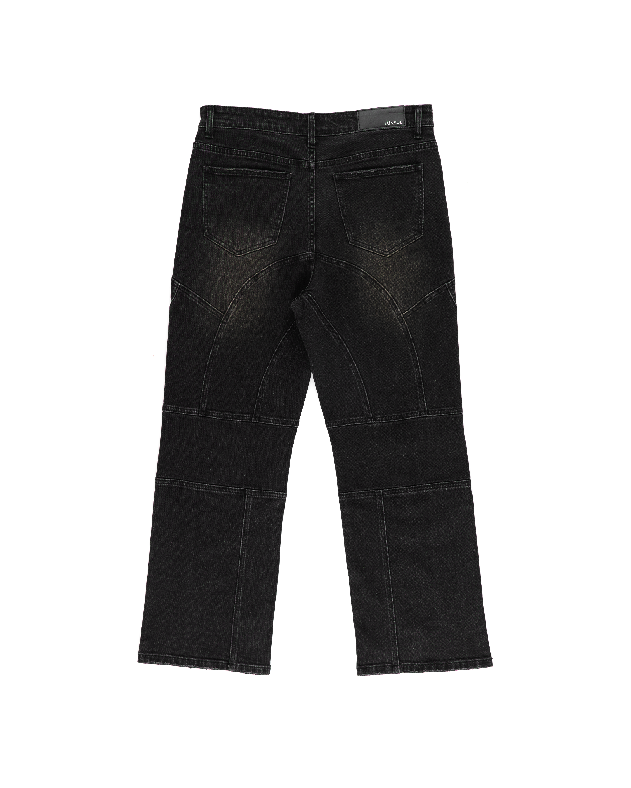 CONSTRUCTED JEANS black